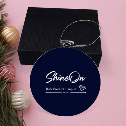 Template Acrylic Circle Ornament - YERTIZZ.COM