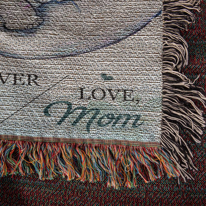 Heirloom Woven Blanket-Portrait, To My Daughter - YERTIZZ.COM