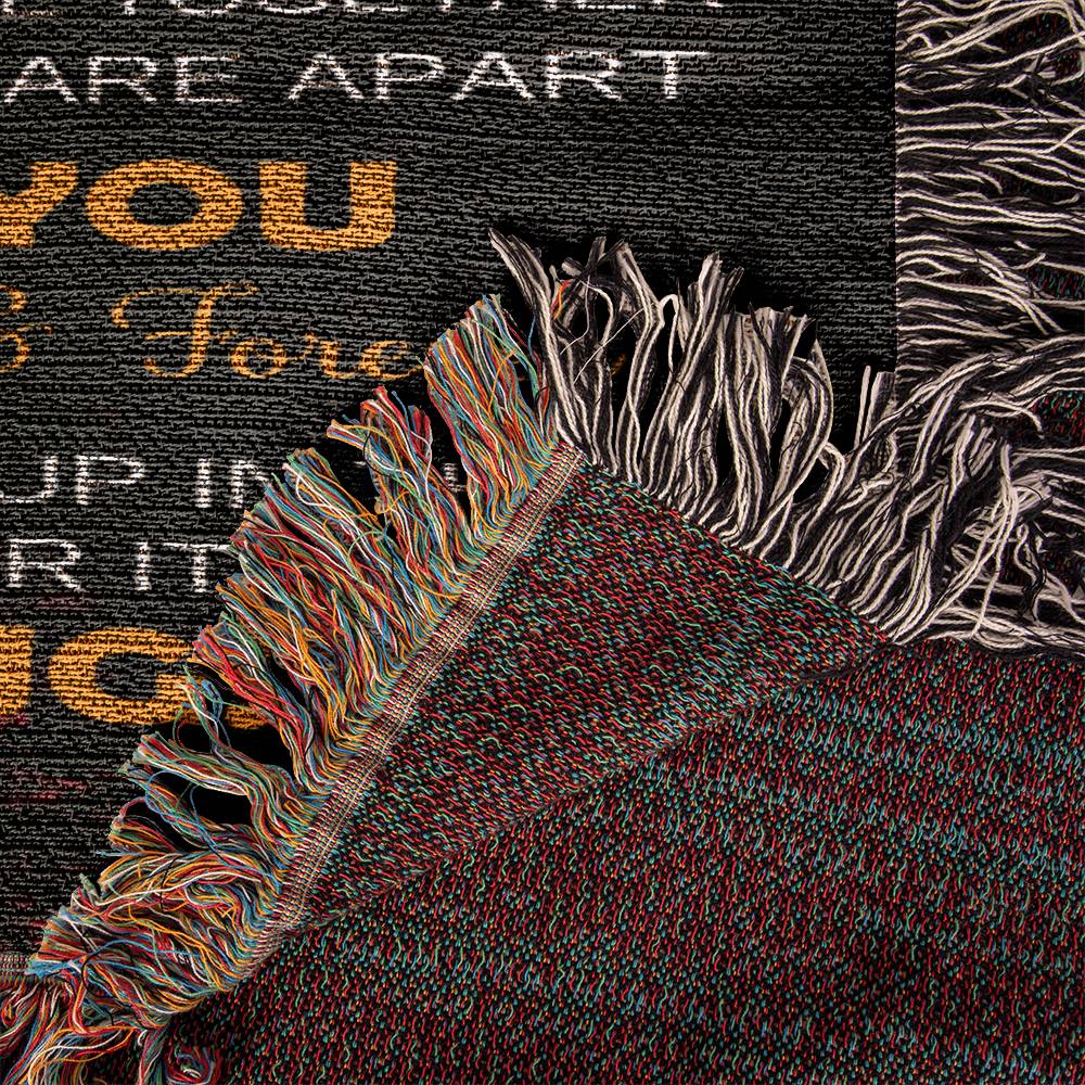 Heirloom Woven Blanket-Portrait, To My Wife - YERTIZZ.COM