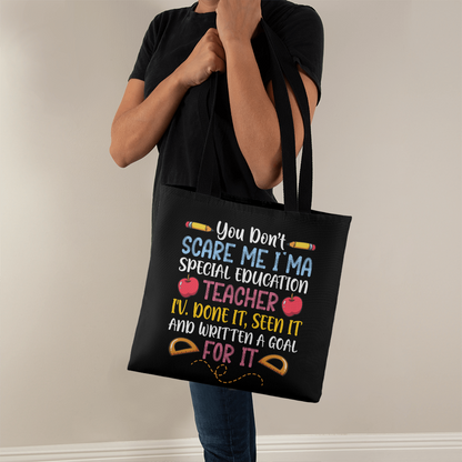 From Lesson Plans to Lattes – Teacher Life Tote Bag
