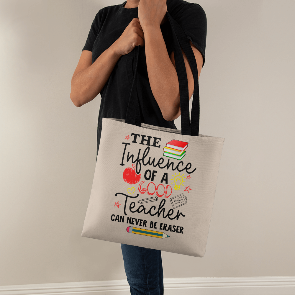 Teaching Is a Work of Heart – Inspirational School Tote