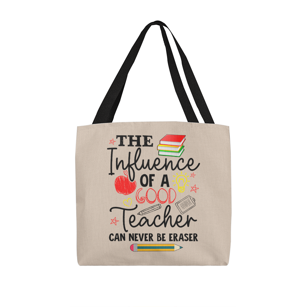 Teaching Is a Work of Heart – Inspirational School Tote