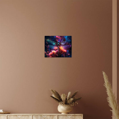 Dragon Fly, Hi Gloss Metal Wall Art Print - YERTIZZ.COM