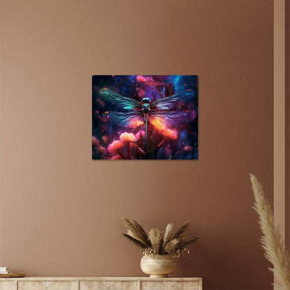 Dragon Fly, Hi Gloss Metal Wall Art Print - YERTIZZ.COM