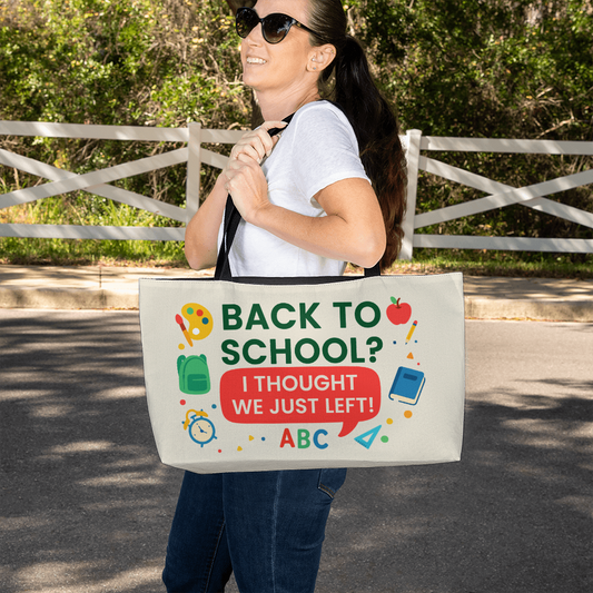 Back To School ? I  Thought We Just Left!
