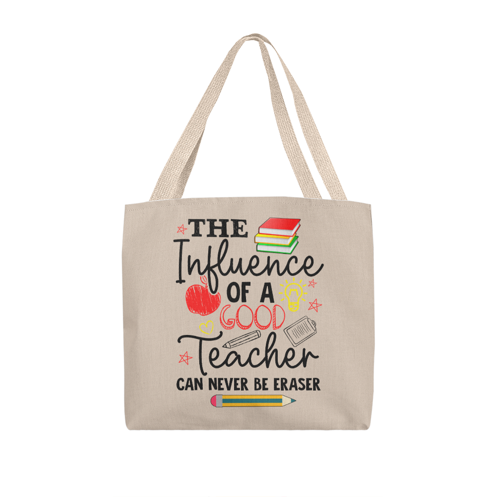 Teaching Is a Work of Heart – Inspirational School Tote