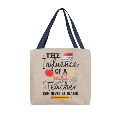 Teaching Is a Work of Heart – Inspirational School Tote