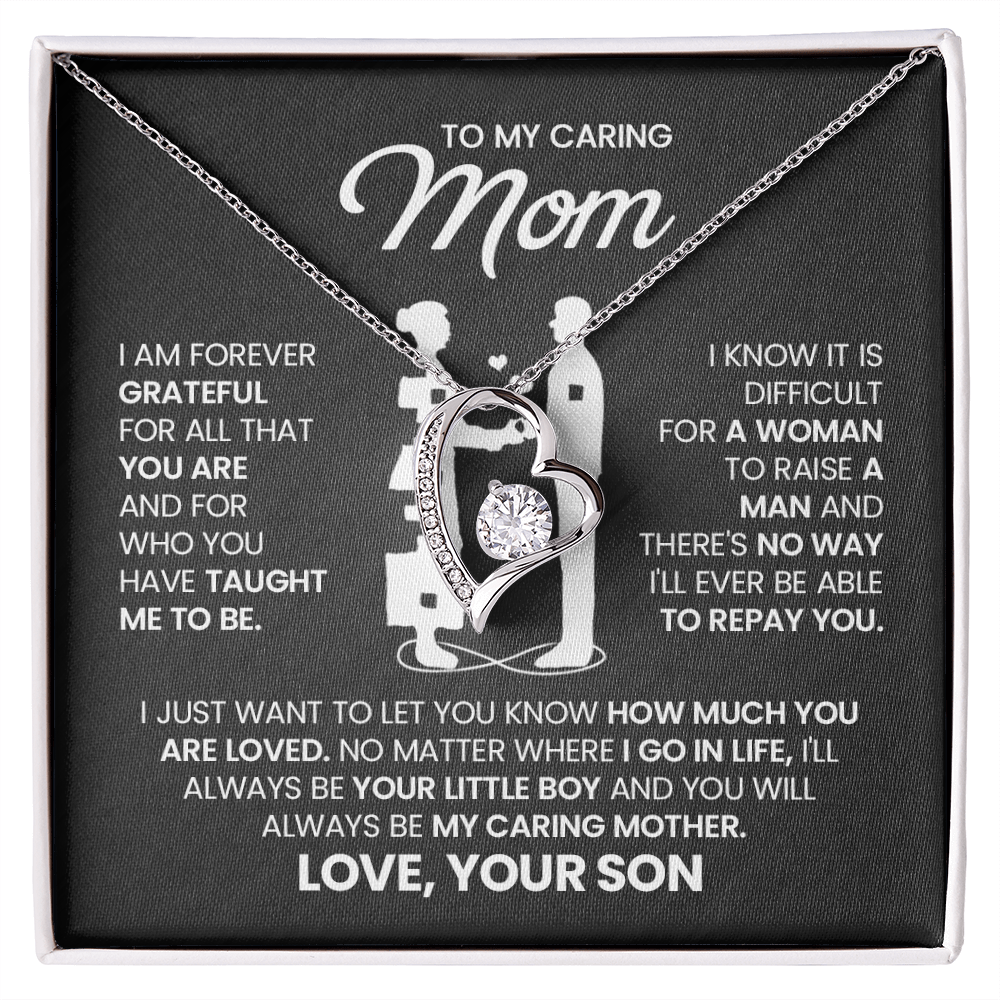 birthday gift mom from son necklace