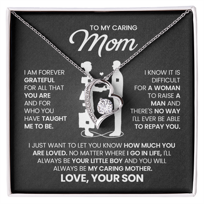 birthday gift mom from son necklace