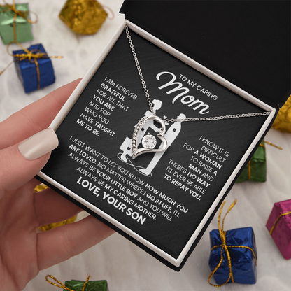 emotional mom gift jewelry appreciation message