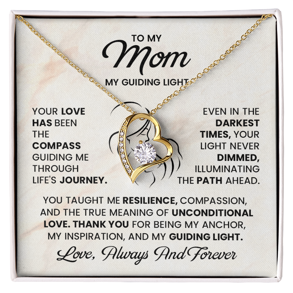 sentimental mom gift guiding light jewelry