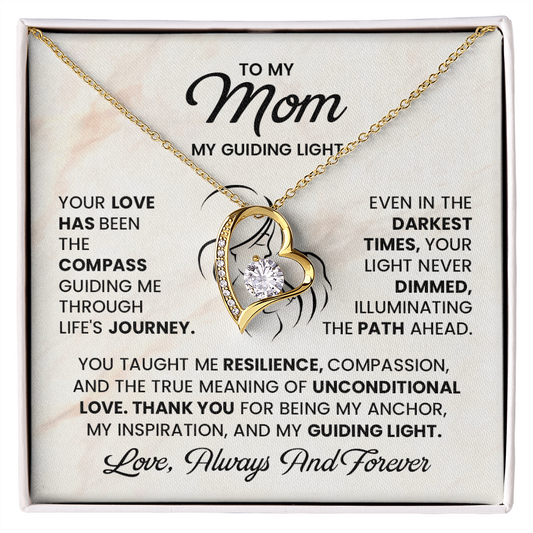 sentimental mom gift guiding light jewelry