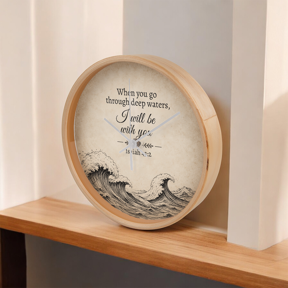 Ocean waves Christian home décor
