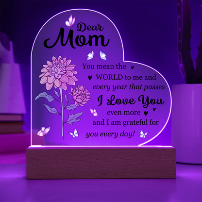 Mother’s Day Decorative Plaque for Mom
