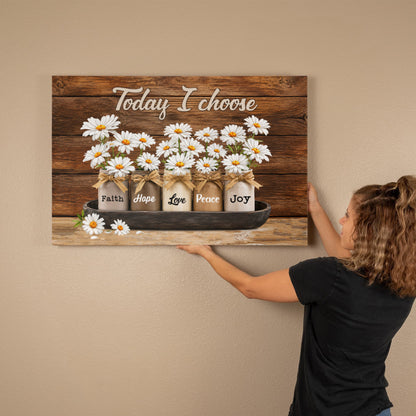 Farmhouse daisy wall art