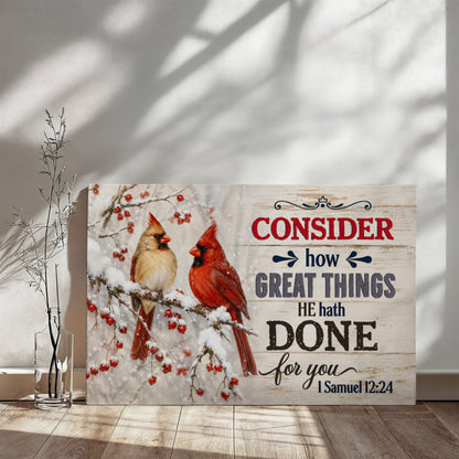 Rustic farmhouse winter cardinal Christian home decor