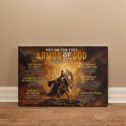 Holy Bible armor of God knight theme home decor