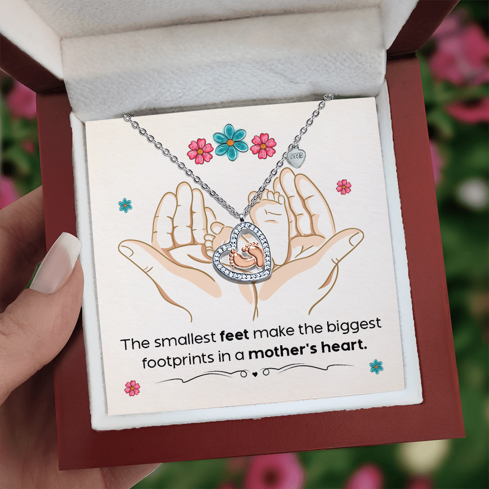 baby shower gift necklace for mother