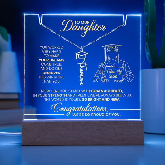 premium LED graduation keepsake
