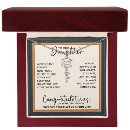 sentimental daughter gift graduation jewelry
