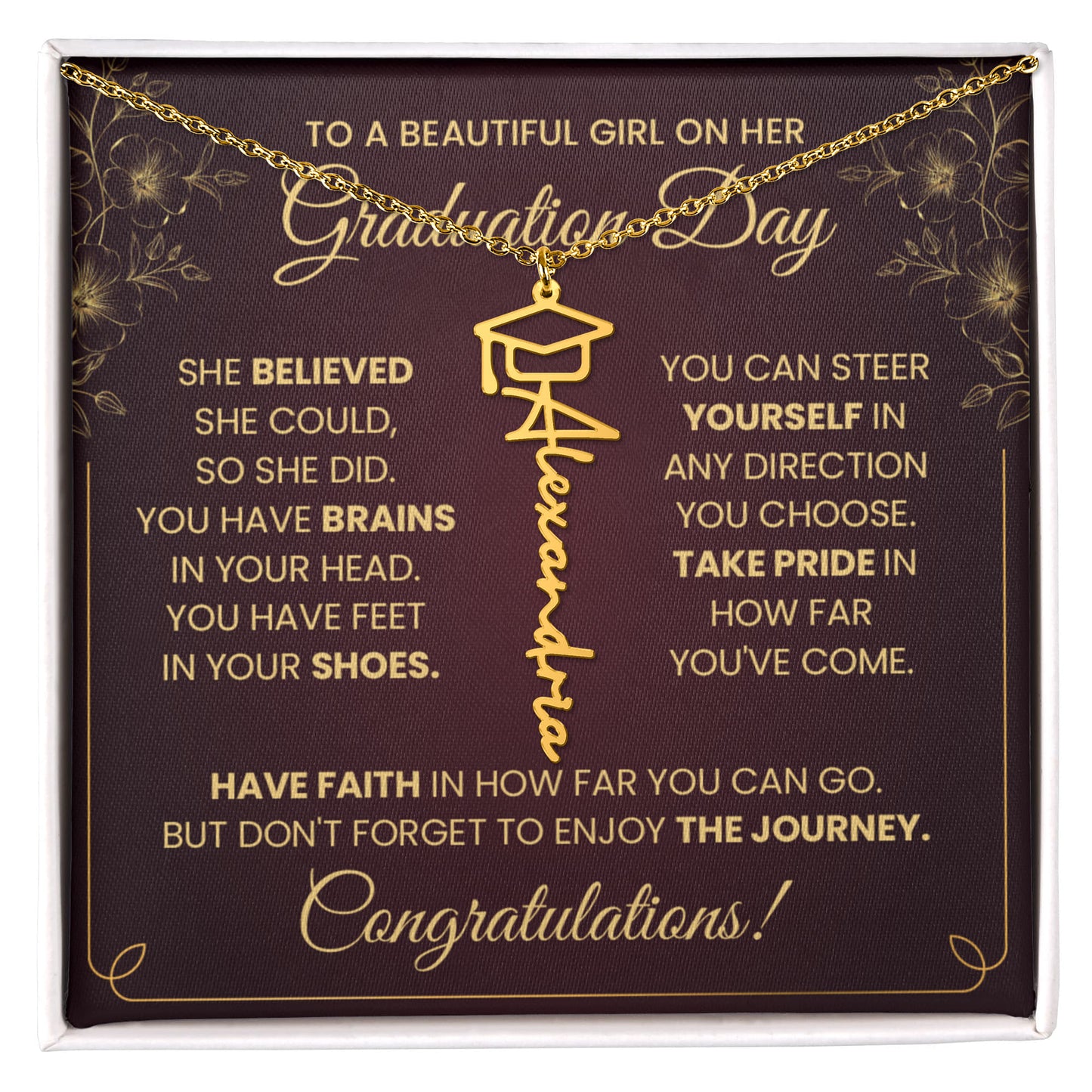 class of 2026 jewelry gift daughter