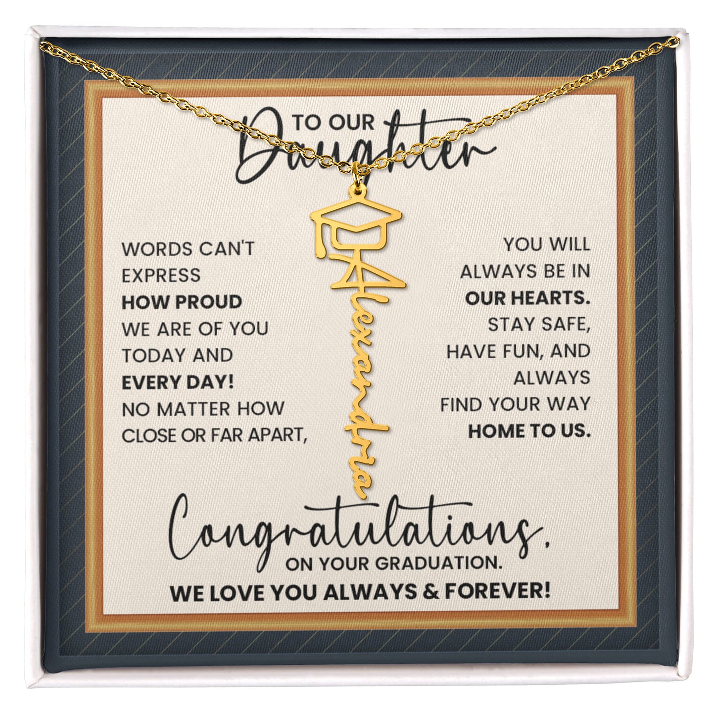 keepsake jewelry graduation daughter gift