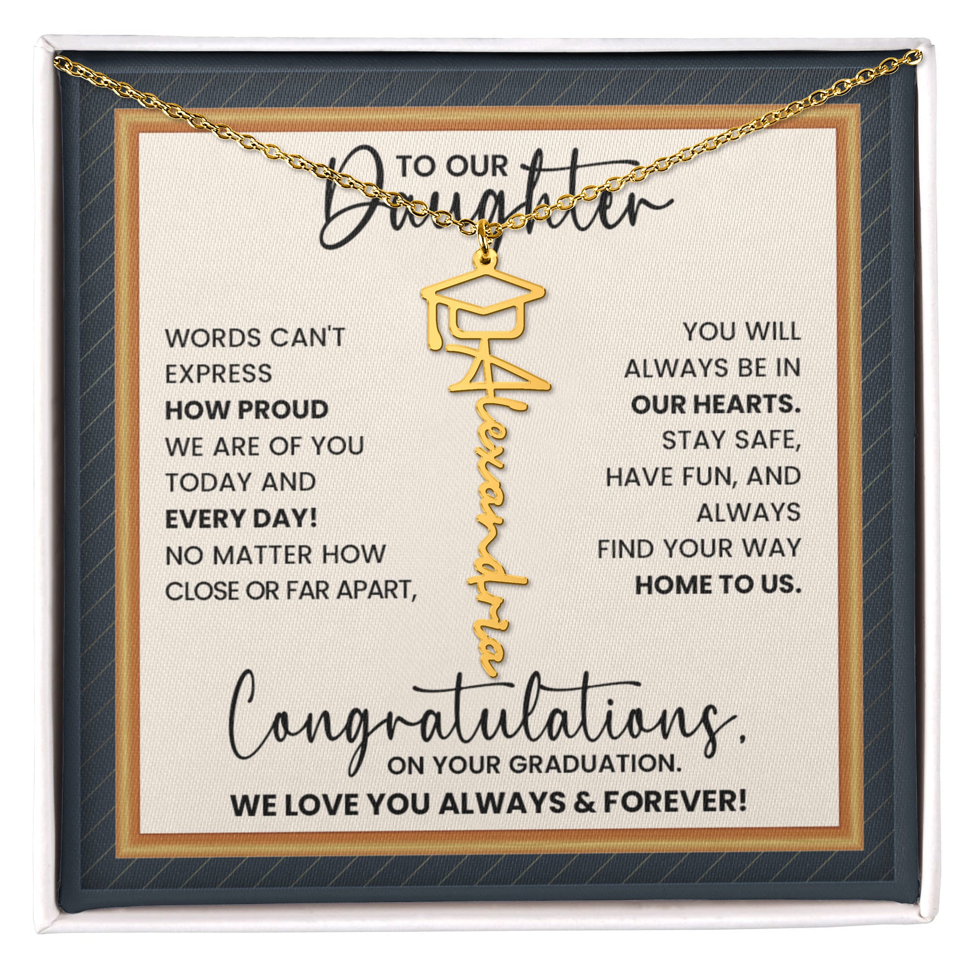 keepsake jewelry graduation daughter gift