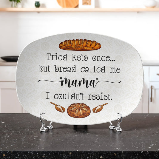 Bread Lover's Plate, Platter and Bowl – Mama Couldn't Resist!