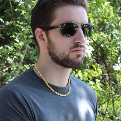 “To My Man” Cuban Link Chain – Heartfelt Gift for Husband, Boyfriend, or Fiancé