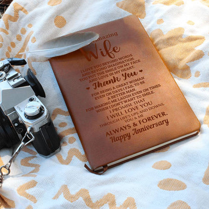 Happy Anniversary Love Forever Graphic Journal
