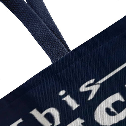 Custom Witch Tote Bag – “This Witch Runs on Caffeine, Chaos & Questionable Decisions !