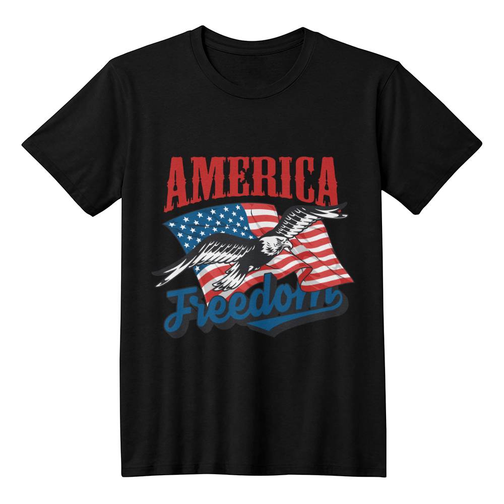 United States Of America Freedom Spirit 4th Of July Patriotic T-Shirt
