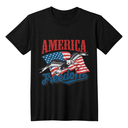 United States Of America Freedom Spirit 4th Of July Patriotic T-Shirt
