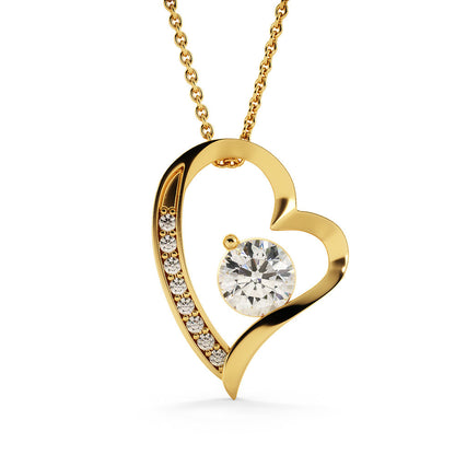 Custom Daddy to Daughter Necklace – I will always love you