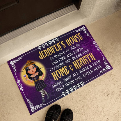 Witchy Welcome: Jennifer’s Home & Hearth Blessing Mat !
