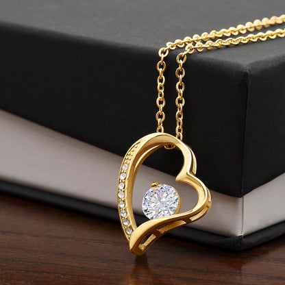 Custom Daddy to Daughter Necklace – I will always love you