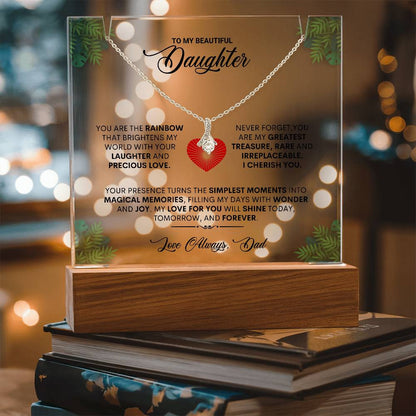 Alluring Beauty Keepsake Acrylic Bundle with Alluring Beauty Necklace-6