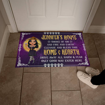 Witchy Welcome: Jennifer’s Home & Hearth Blessing Mat !