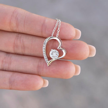 To My Daughter – Lion Father Forever Love Necklace, Proud Dad Gift, Inspirational Jewelry from Father to Daughter