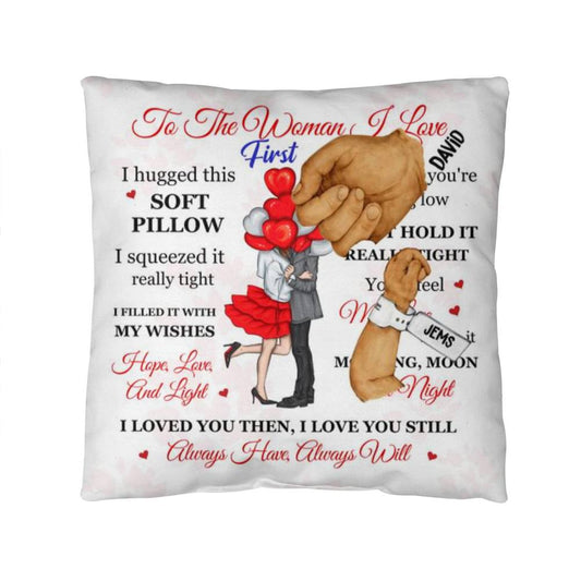 Soft Pillow Copy Personalized Happy First Father's Day From Baby Pillow !!