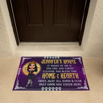 Witchy Welcome: Jennifer’s Home & Hearth Blessing Mat !