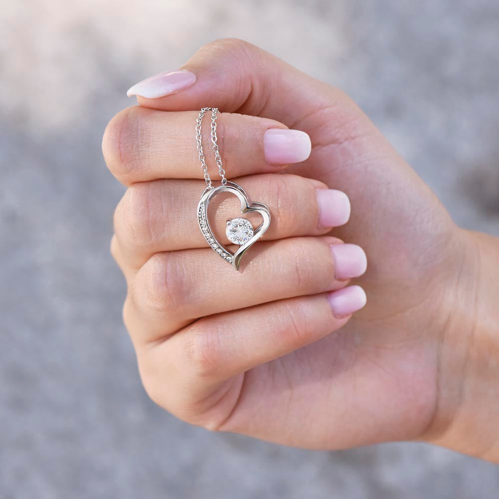 Forever Love Necklace with On Demand Message Card
