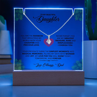 Alluring Beauty Keepsake Acrylic Bundle with Alluring Beauty Necklace-6