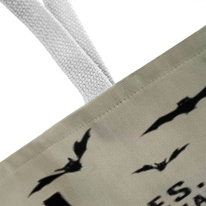 Personalized Witch Tote Bag – Custom Name Halloween Gothic Tote with Funny Quote !