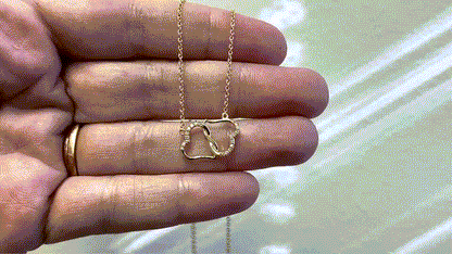 Everlasting Love, Solid Gold & Diamonds, Jewelry, Gift, Fiancée - YERTIZZ.COM