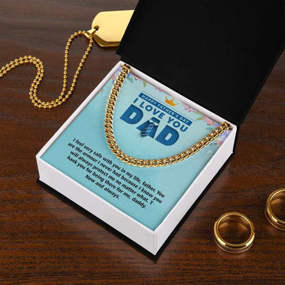 Cuban Linked Chain, Jewelry, Gift, Father's Day, Fathers Day, Father, Dad, Daddy