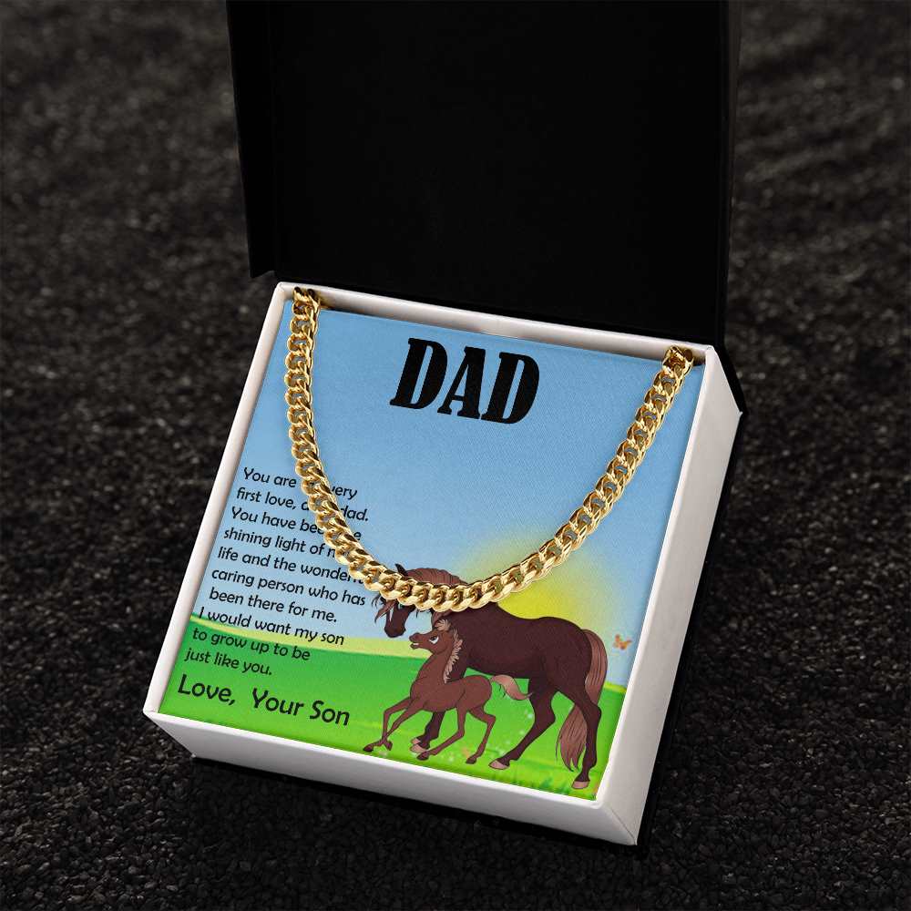 Cuban Linked Chain, Gift, Jewelry, Gift, Father, Dad