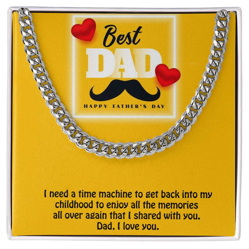 Cuban Linked Chain, Gift, Jewelry, Gift, Father's Day, Fathers Day, Father, Dad