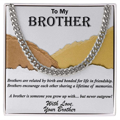 Cuban Linked Chain, Jewelry, Gift, Brother