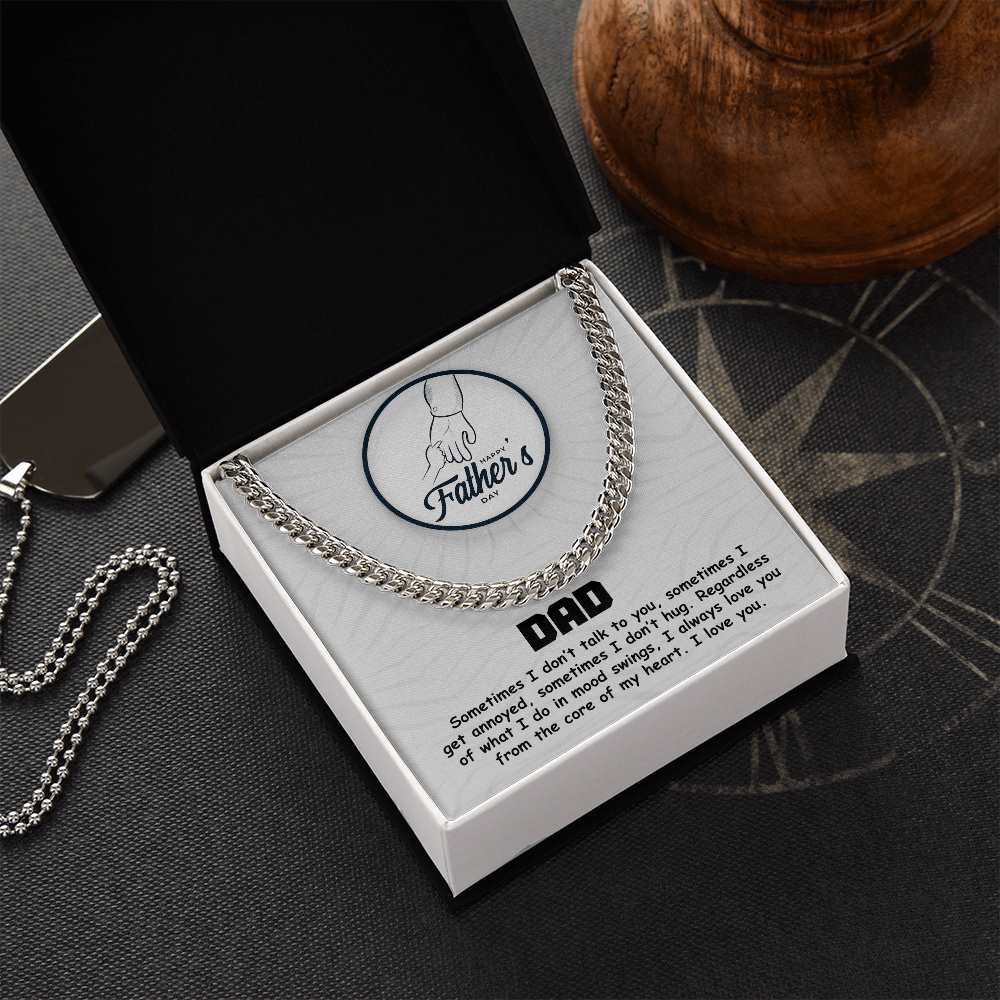 Cuban Linked Chain, Gift, Jewelry, Father's Day, Father, Dad